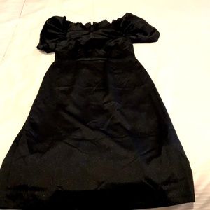 H&M fancy night black dress size 4